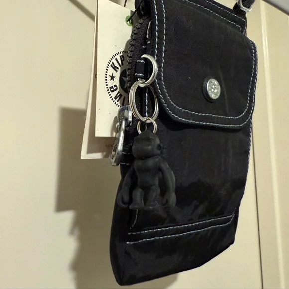 Kipling Black mini cross body bag - Picture 3 of 7